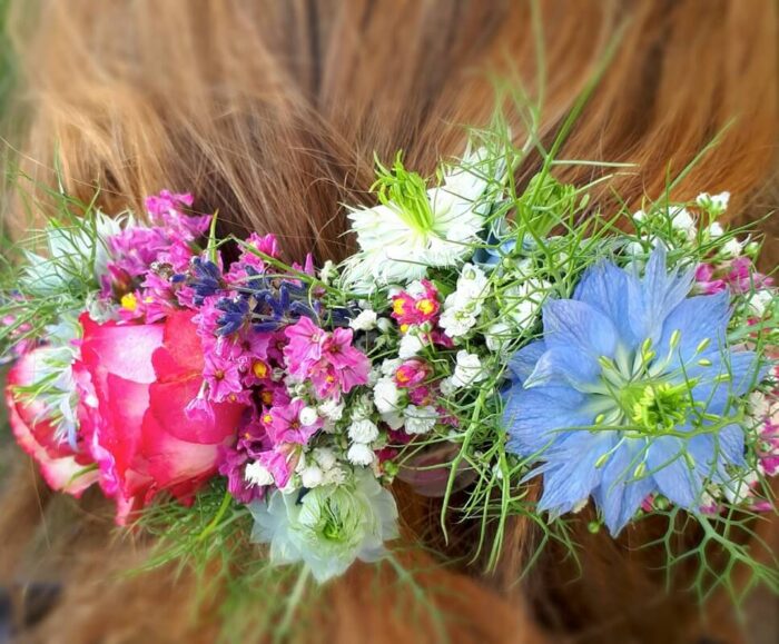 Le Tri Fleuri - Galerie photo - Couronne de tête et fantaisies